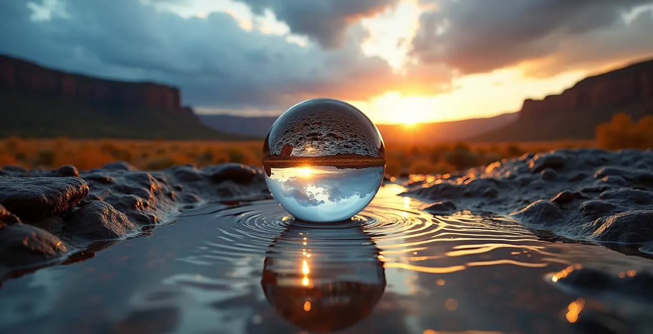 Visualisation du bassin versant et des risques de crue au canyon de Fleur Jaune