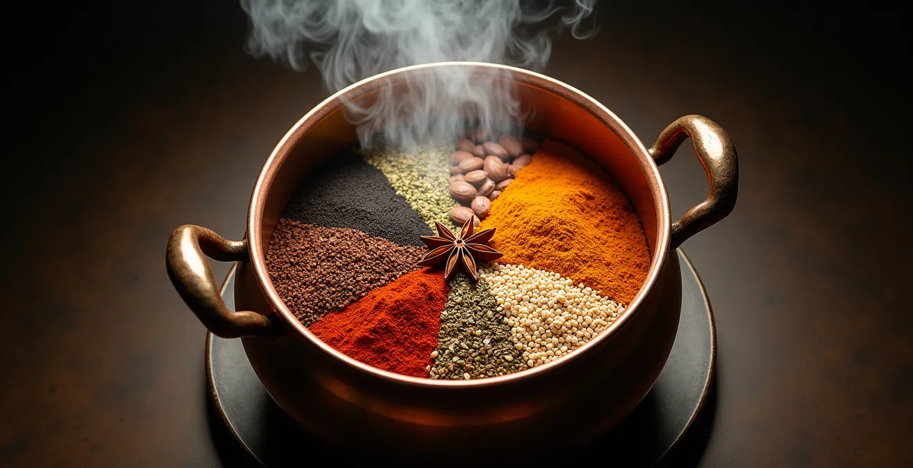 Marmite créole symbolisant le métissage culinaire réunionnais